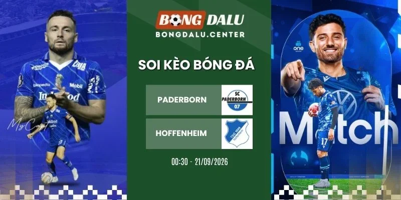 tỷ lệ kèo Paderborn vs Hoffenheim - Bundesliga, 21/09/2026